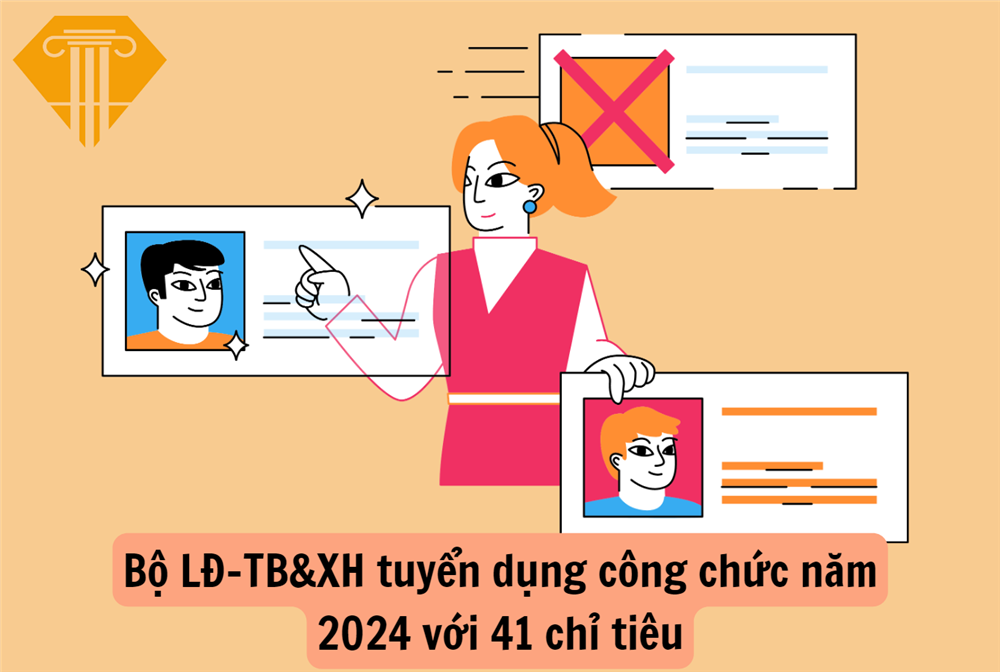 Bộ LĐ-TB&XH tuyển dụng công chức năm 2024 với 41 chỉ tiêu